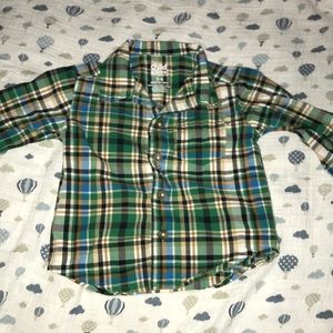 Baby boy button down